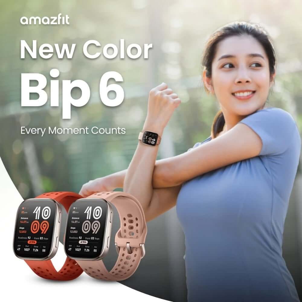 สมาร์ทวอทช์ AMAZFIT BIP 6 หน้าจอ 1.97